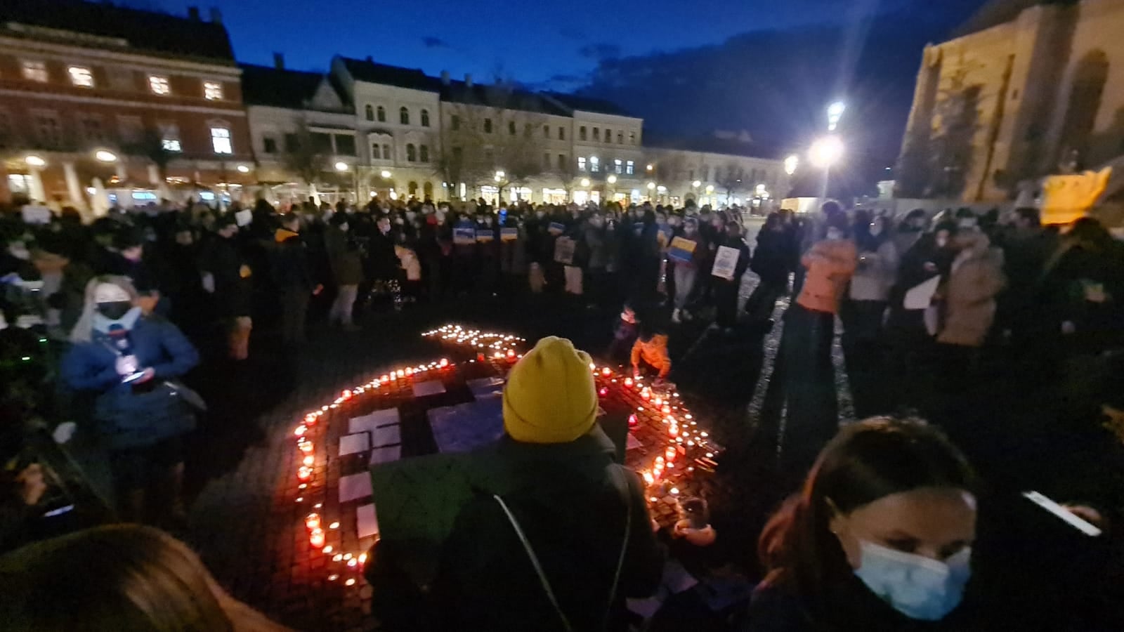Manifestație pentru solidaritate cu Ucraina în această seară în Cluj-Napoca