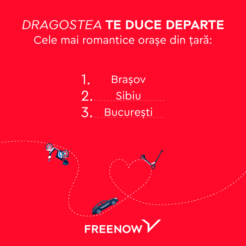 Cluj-Napoca este considerat unul dintre cele mai romantice orașe din România