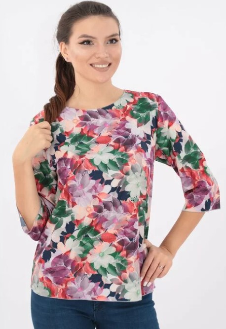 Bluze de damă potrivite pentru sezonul de primăvară 5 bluza cu flori