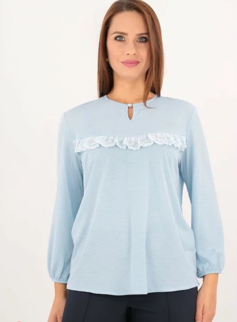 Bluze de damă potrivite pentru sezonul de primăvară 3 bluza cu volanase