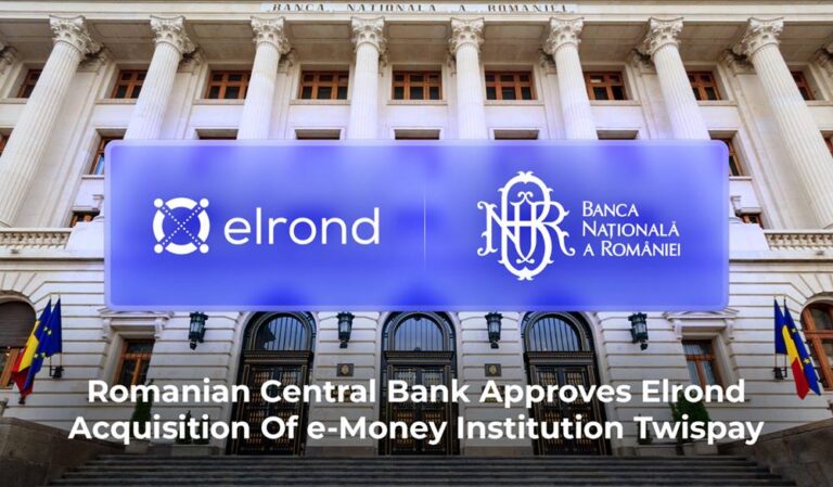 BNR a aprobat tranzacţia prin care Elrond cumpără compania Twispay, care deţine prima licenţă e-money din România 8 BNR a aprobat tranzacţia prin care Elrond cumpără compania Twispay