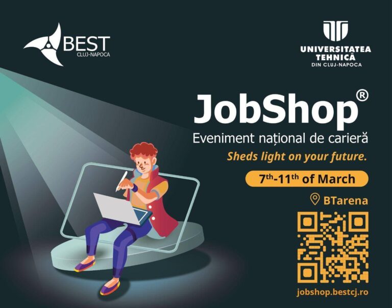 JobShop - eveniment la Cluj dedicat studenţilor care îşi caută un loc de muncă