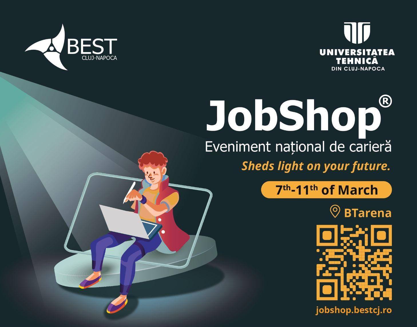 JobShop - eveniment la Cluj dedicat studenţilor care îşi caută un loc de muncă