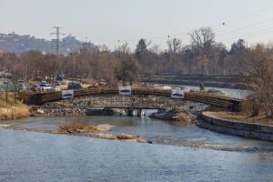 Stadiul lucrărilor de modernizare pentru culoarul de mobilitate de pe malurile Someșului