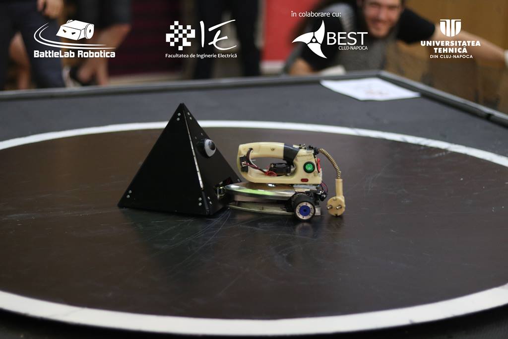BattleLab Robotica - concurs internațional de Sumo Robotic la Cluj