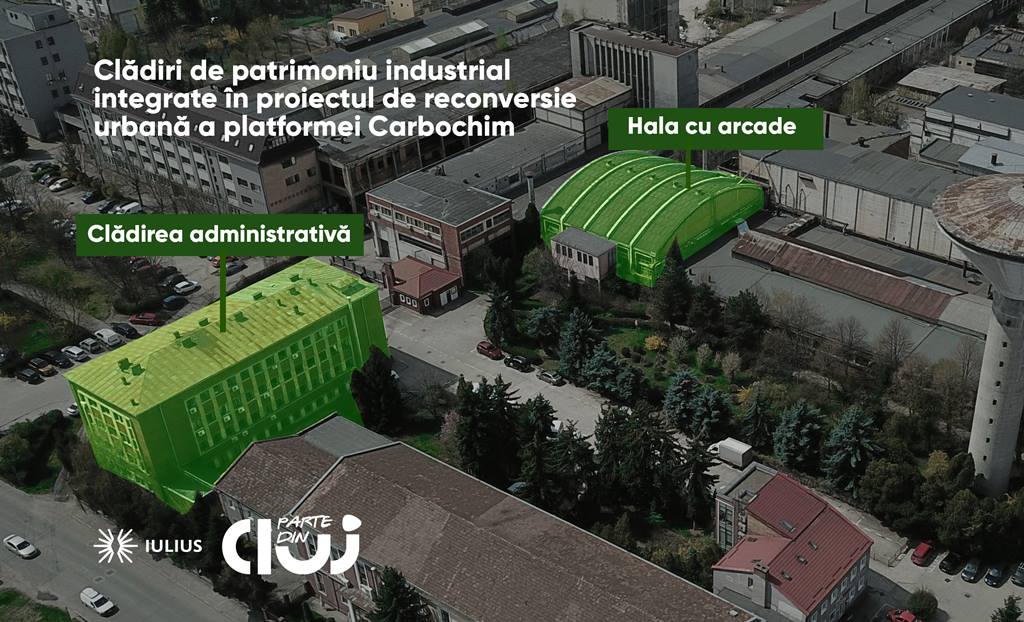 Hala Carbochim din Cluj-Napoca va fi transformată într-un centru cultural dedicat artelor