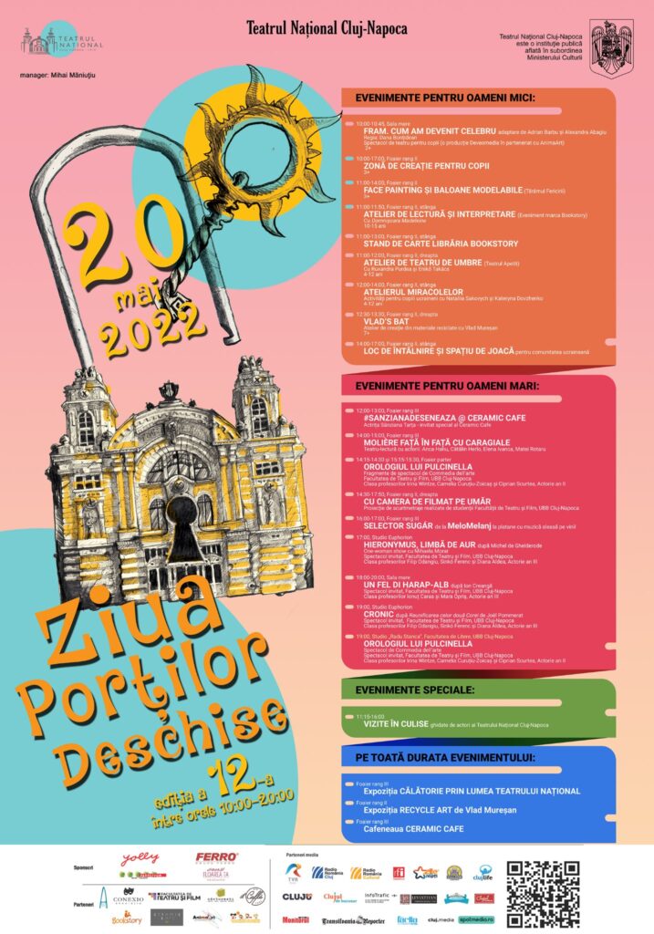 ziua portilor deschise teatru cluj 2022