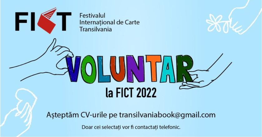 Festivalul Internațional de Carte Transilvania caută voluntari pasionați de lectură