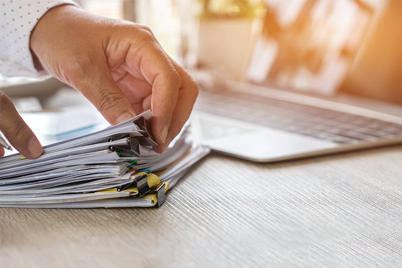 Modul de administrare personal - agenda internă de centralizare documente