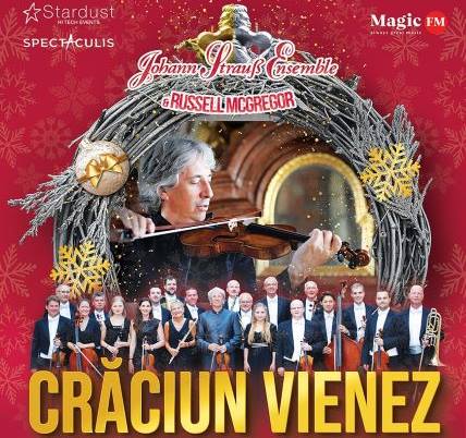 Johann Strauss Ensemble aduce muzica clasică în Cluj-Napoca în concertul "Crăciun Vienez"