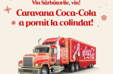 Caravana Coca Cola a ajuns la Cluj