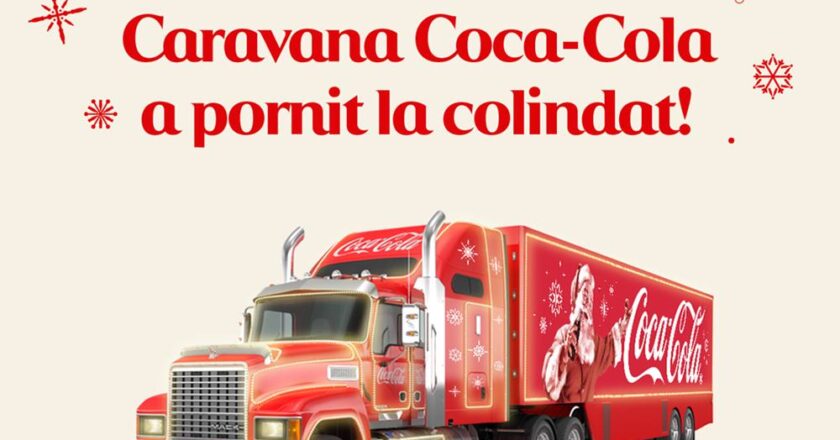 Caravana Coca Cola a ajuns la Cluj