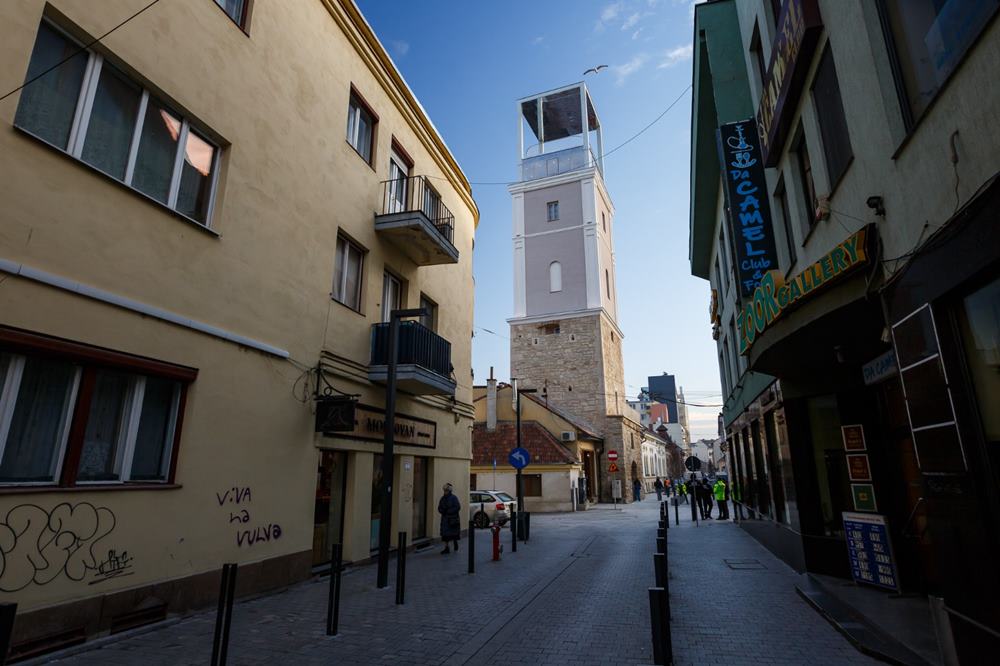 Au fost finalizate lucrările la monumentul istoric Turnul Pompierilor din Cluj-Napoca