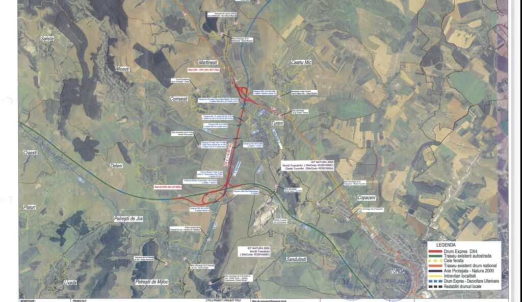 Proiectul de conectare a Clujului la Autostrada Transilvania a fost scos la licitație