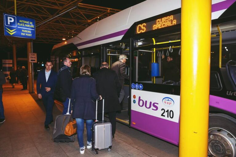 Legătură directă între aeroport și oraș: Noua linie expres A1E din Cluj-Napoca