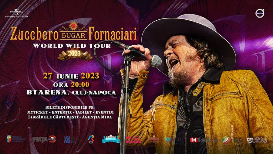 Zucchero va concerta la Cluj-Napoca