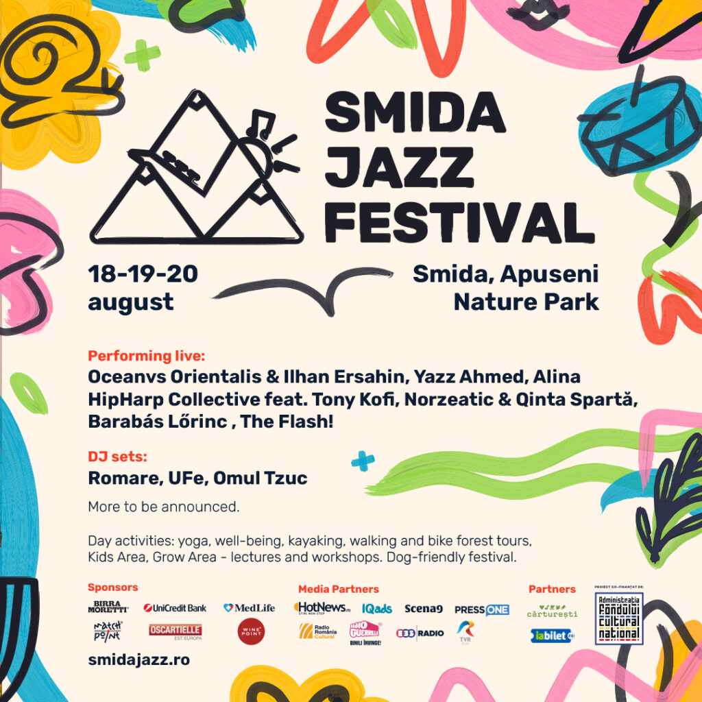 Surprize muzicale în Munții Apuseni: Smida Jazz Festival dezvăluie lineup-ul pentru 2023