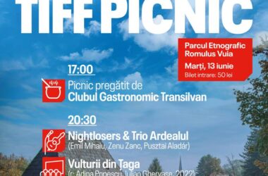 Picnic, muzică și film la Parcul Etnografic Național din Cluj în cadrul TIFF