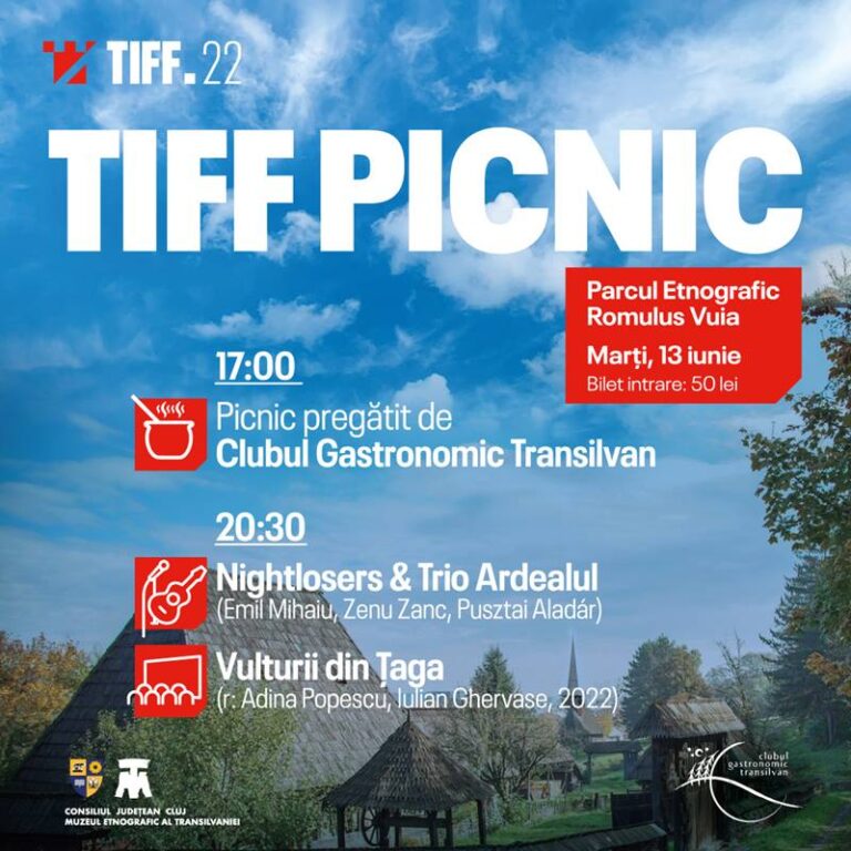 Picnic, muzică și film la Parcul Etnografic Național din Cluj în cadrul TIFF