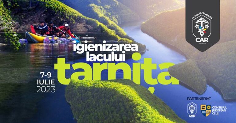 Acțiune de ecologizare a lacului Tarnița: Se strâng gunoaiele de pe apă şi uscat 8 ecologizare tarnita