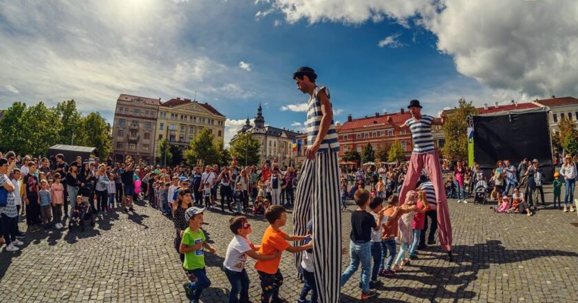 Clujul se înviorează cu artă, culori și râsete la Festivalul WonderPuck