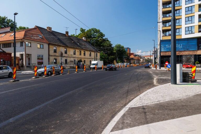 Lucrările pe Calea Mănăștur - Calea Moților din Cluj vor fi finalizate până la sfârșitul acestui an