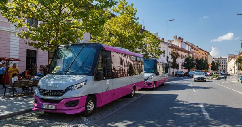 Transport public gratuit pentru elevii din Cluj şi comunele din zona Clujului
