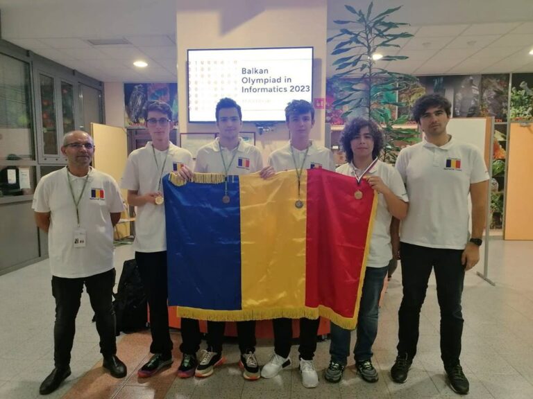 România a câştigat locul I la Olimpiada Balcanică de Informatică