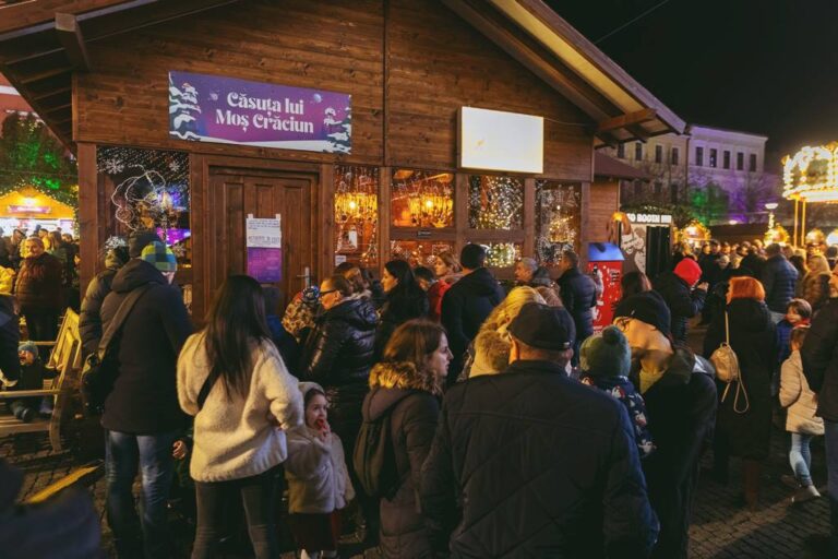 Zi plină de evenimente fascinante pentru copii la Târgul de Crăciun din Cluj