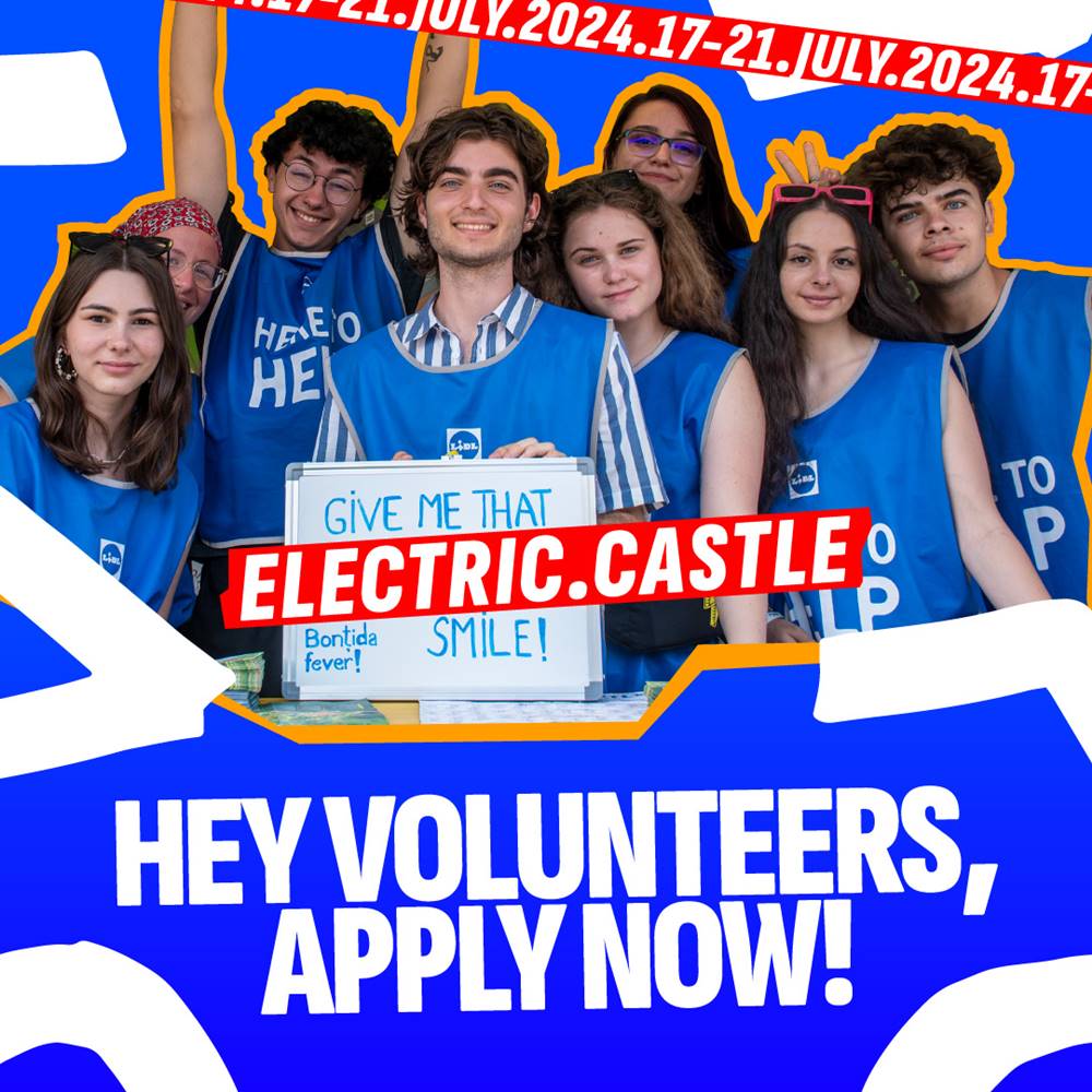 Voluntar la Electric Castle