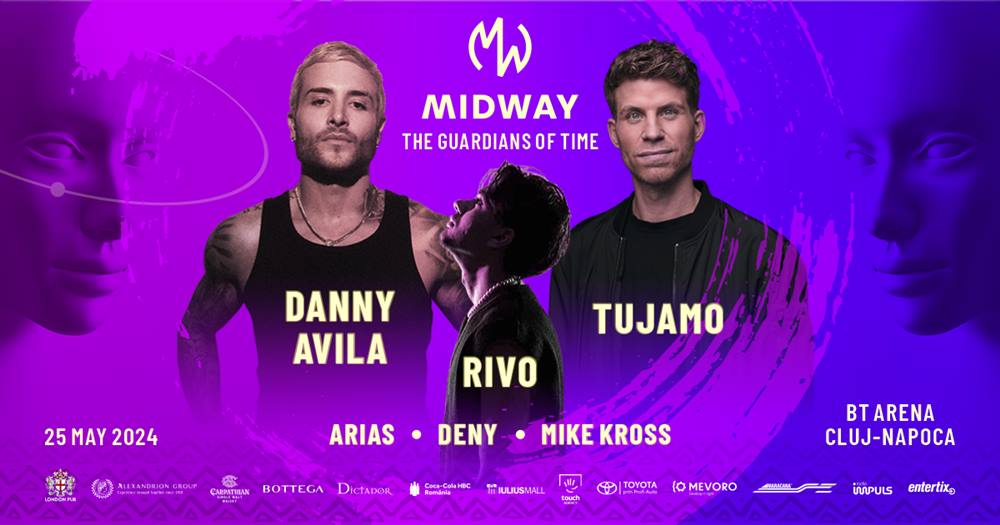 Party cu Tujamo, Danny Avila și Rivo în Sala Polivalentă din Cluj-Napoca 1 Party cu Tujamo