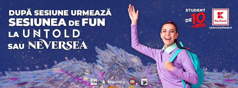 Studenţii de nota 10 vor putea intra gratuit la festivalul UNTOLD