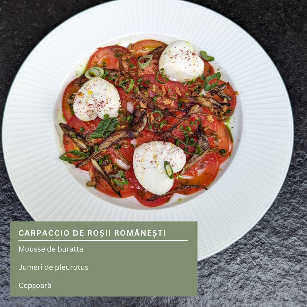 carpaccio de rosii romanesti