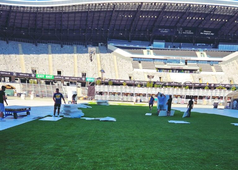 UNTOLD investeşte peste 1 milion de lei pentru reparaţiile la Cluj Arena