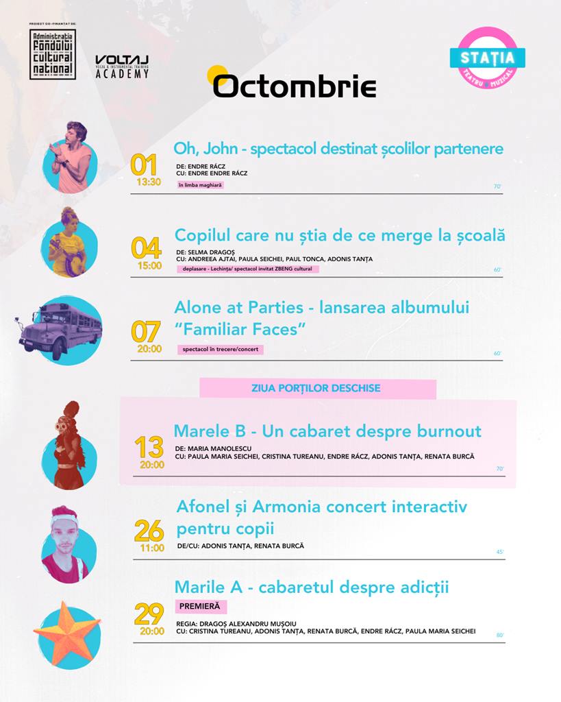 Ziua Porților Deschise la Stația Teatru / Muzical din Cluj