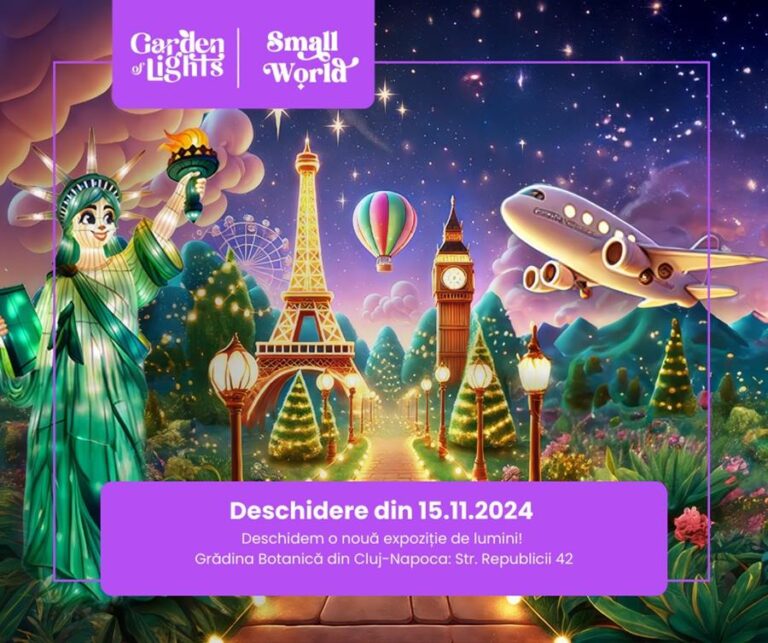 Expoziţia de lumini "Garden of Lights" transformă Grădina Botanică din Cluj într-un tărâm de poveste 9 Garden of Lights