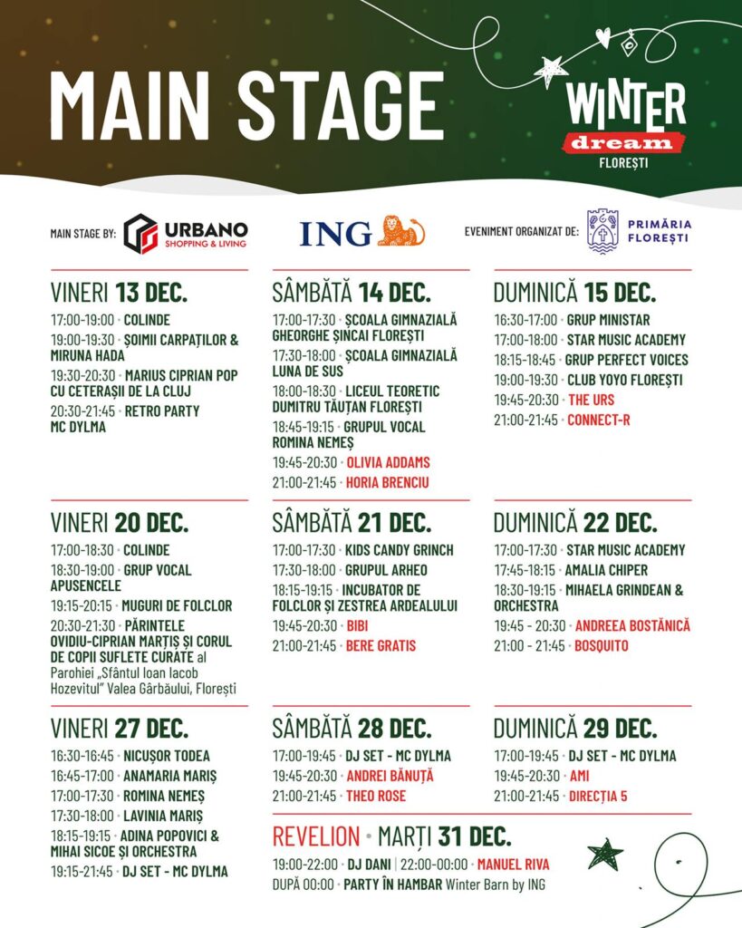 program winter dream 2024