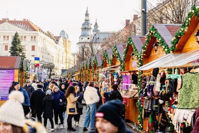 41 de zile de magie: Atracții, concerte și surprize la Planeta Crăciun din Cluj-Napoca 4 Târgul de Crăciun din Cluj-Napoca