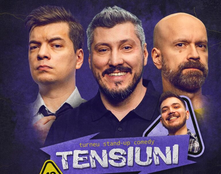 Sorin Pârcălab, Toma Alexandru și Cristi Popesco aduc show-ul „Tensiuni” la Cluj-Napoca 4 Sorin Pârcălab