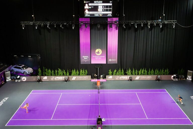 tabloul principal la Transylvania Open WTA 250