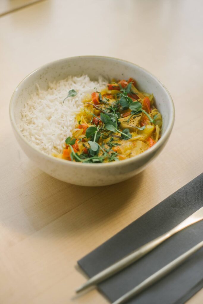 coconut jackfruit curry