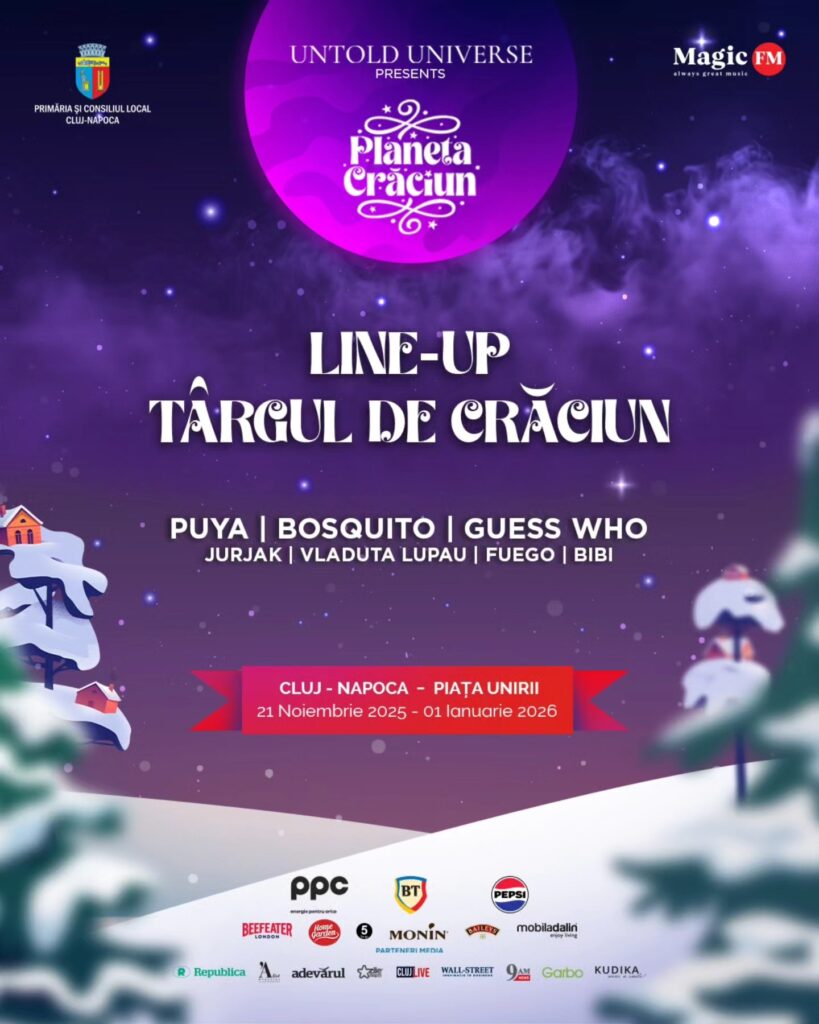 concerte targ de craciun cluj 2025