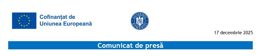 comunicat de presa cofinantare UE