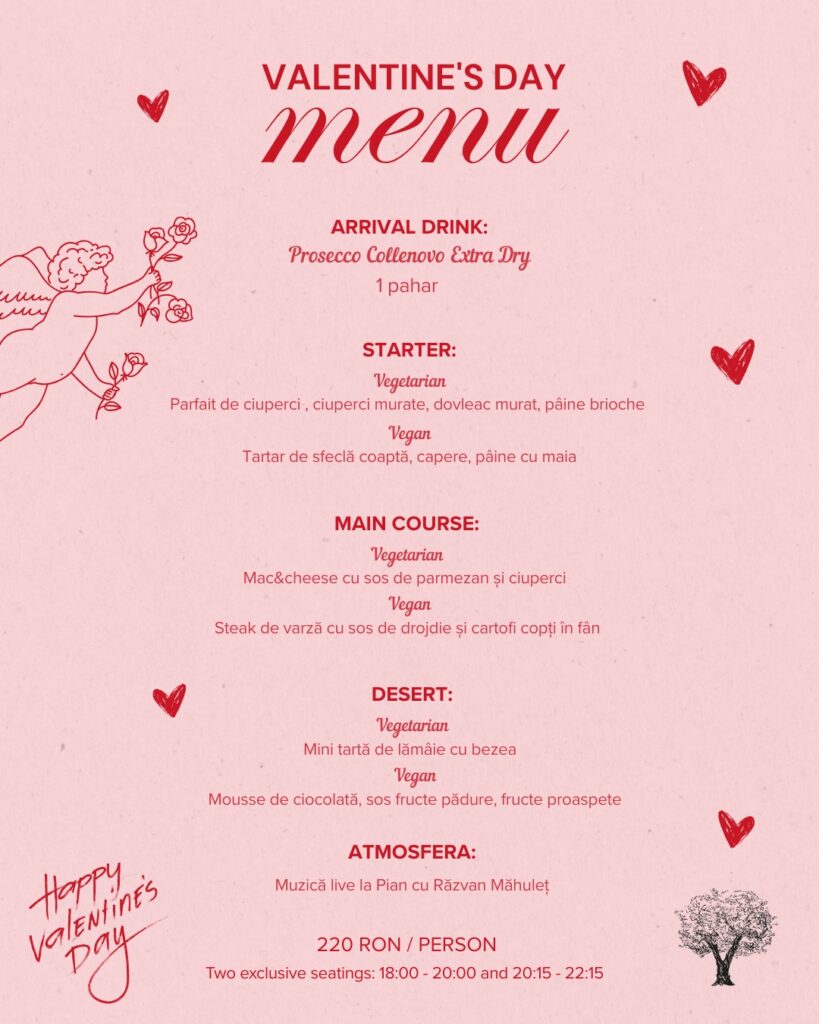 O seară fără grabă pentru îndrăgostiții din Cluj: Valentine’s Day ca experiență, la Samsara 2 Valentine’s Day