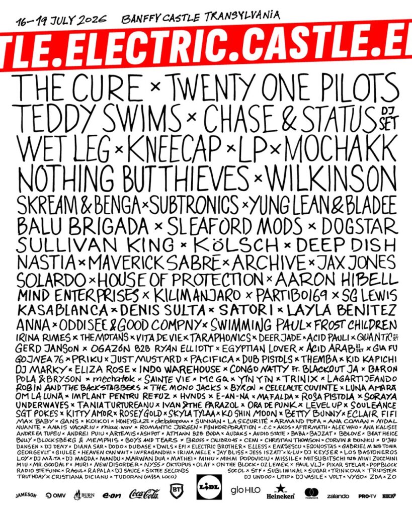 electric castle 2026 lineup