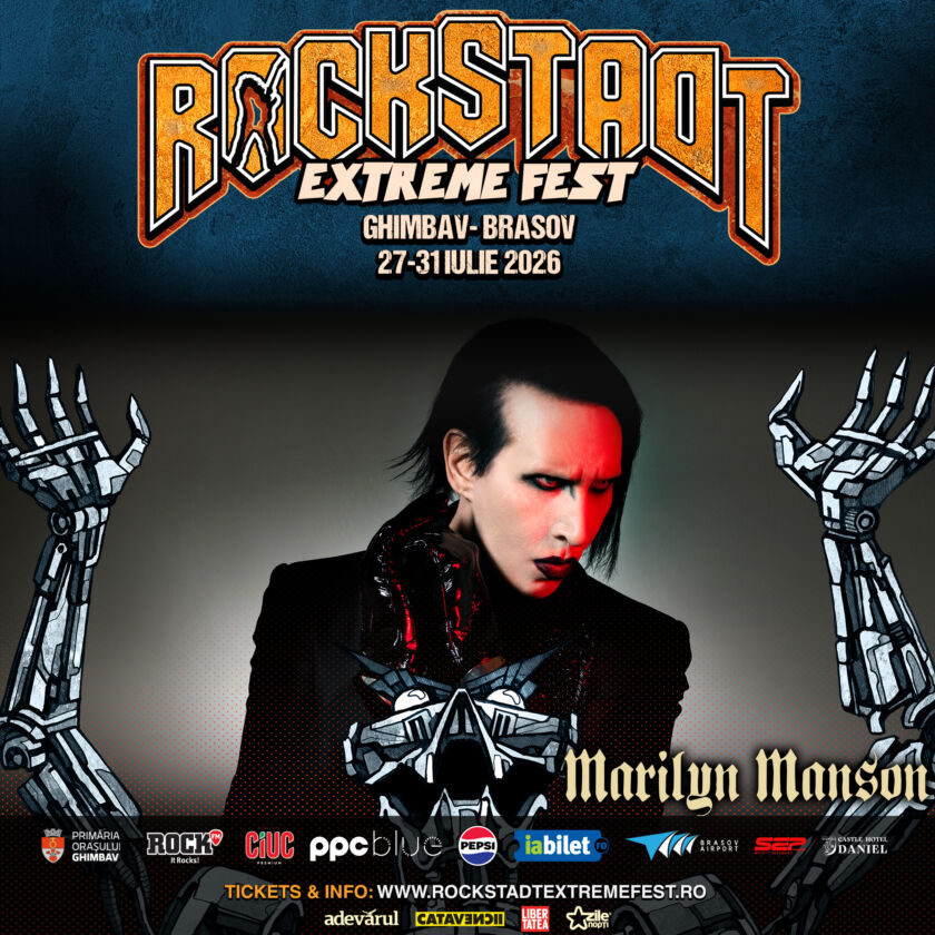 Marilyn Manson vine la Rockstadt Extreme Fest 2026. Organizatorii anunță un show „fără compromisuri” 2 Marilyn Manson