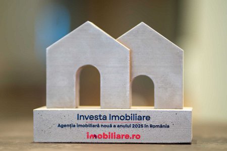 Investa Imobiliare, desemnată „Agenția nouă a anului 2025 în România" la gala Imobiliare.ro Awards 3 premiu investa imobiliare