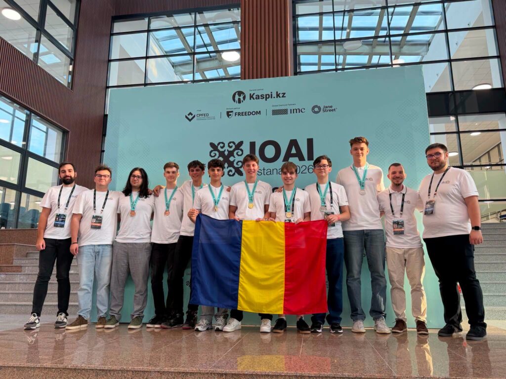 Performanță remarcabilă pentru trei elevi din Cluj-Napoca: Medalii de bronz la Olimpiada Internațională de Inteligență Artificială 2026 2 medalii olimpiada internationala de inteligenta artificiala
