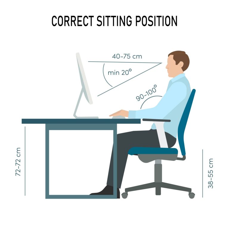 Cum îți reglezi scaunul ergonomic corect